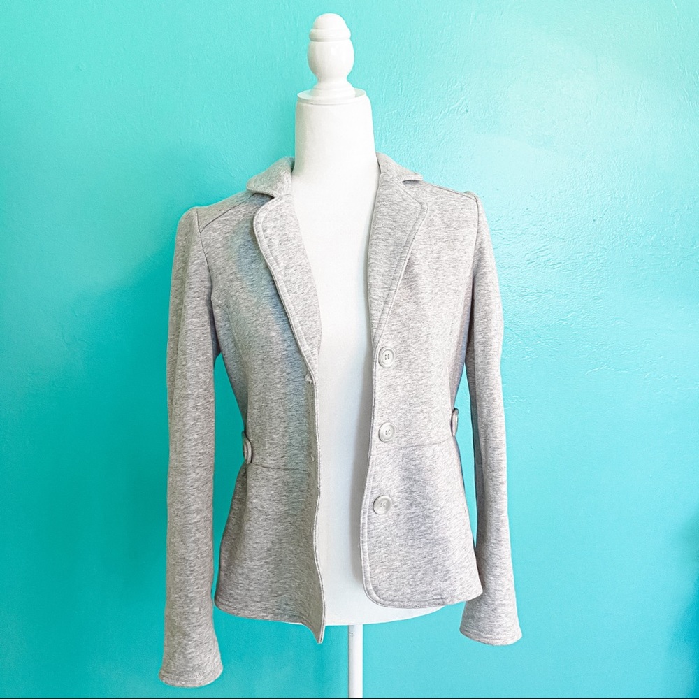 St. John’s Bay Soft Gray Blazer Size Small